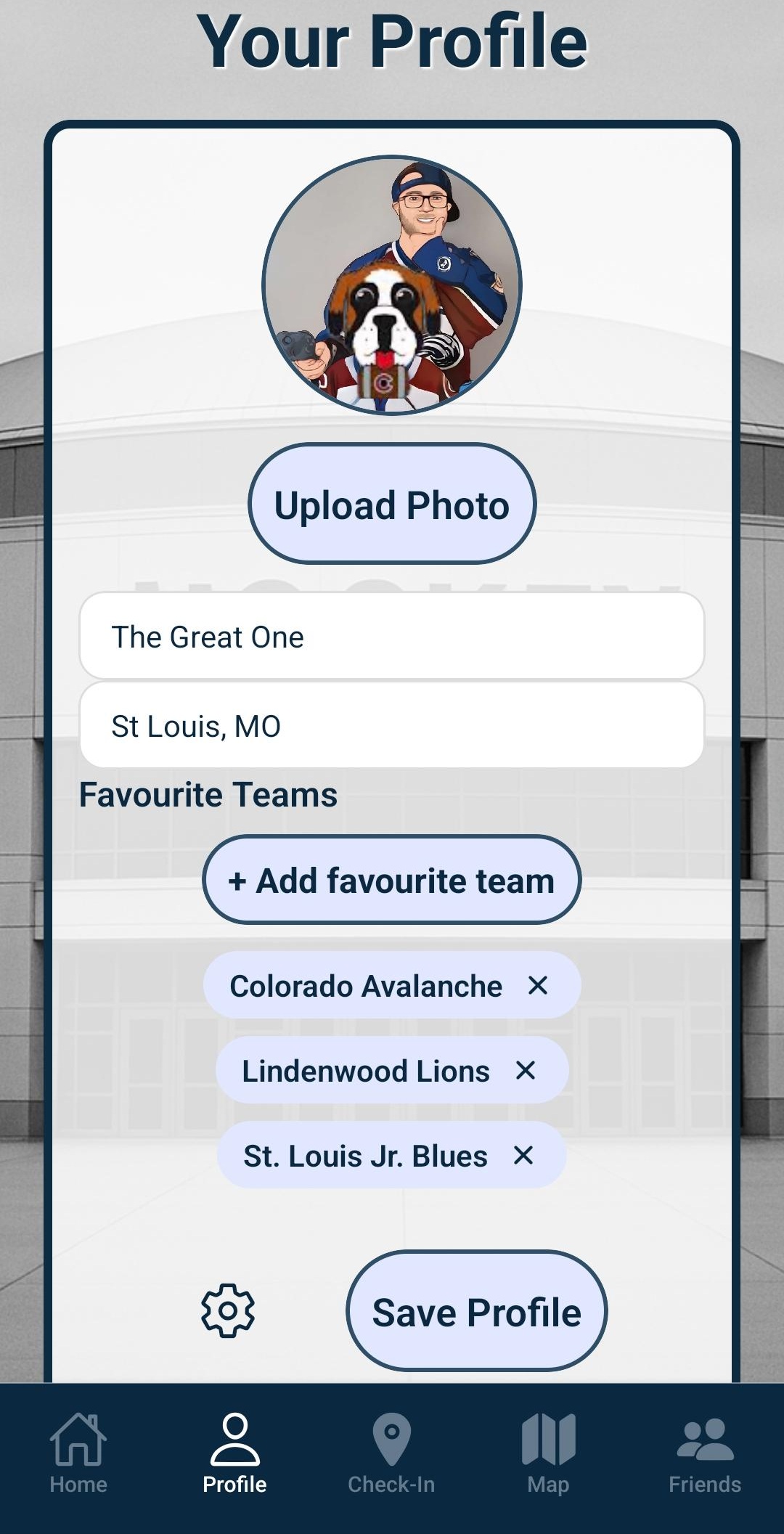 Profile Screen